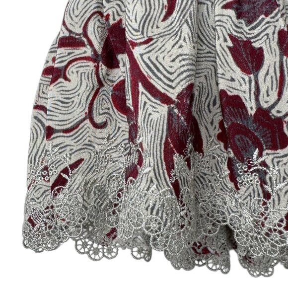 ULLA JOHNSON Luella Ruffled Floral-print Broderie Anglaise Silk Camisole - Picture 8 of 8